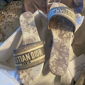 Christian Dior Slippers/Slides. Womens size 41.